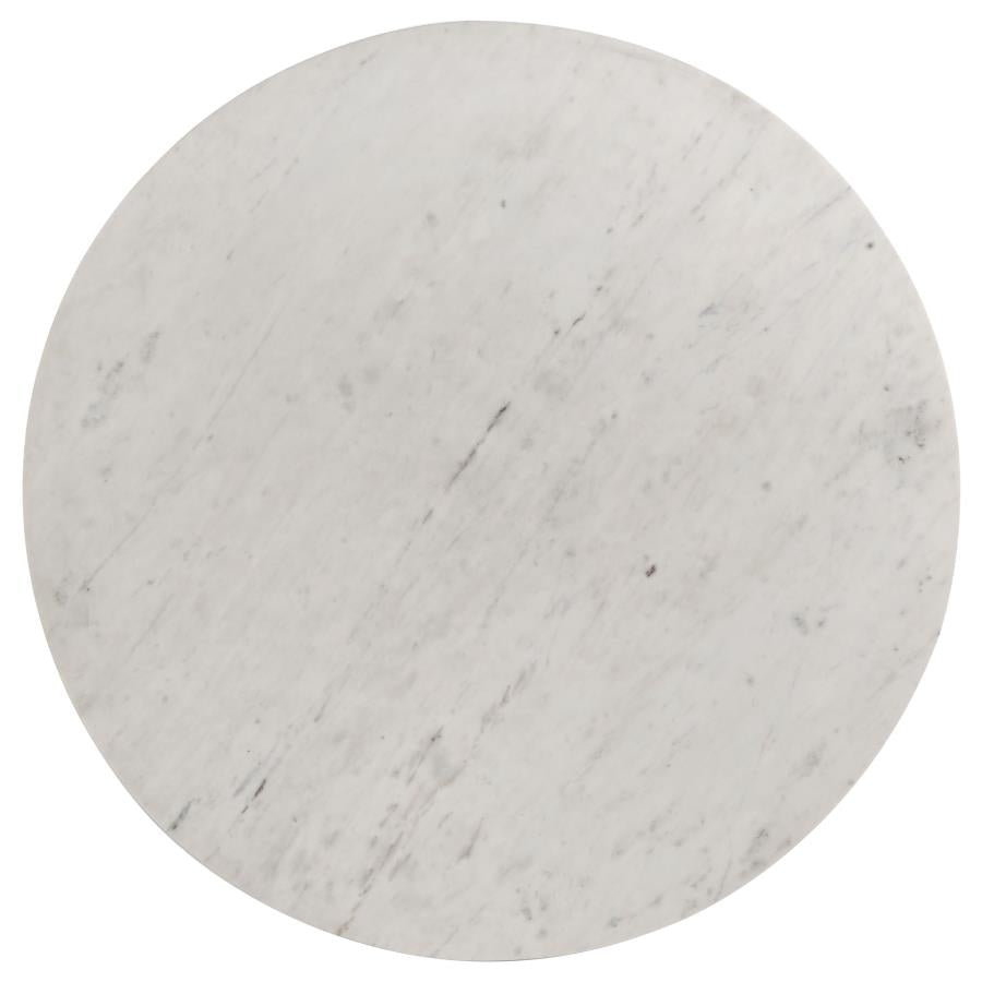 Astoria 2-piece Marble Coffee and End Table Set White-6