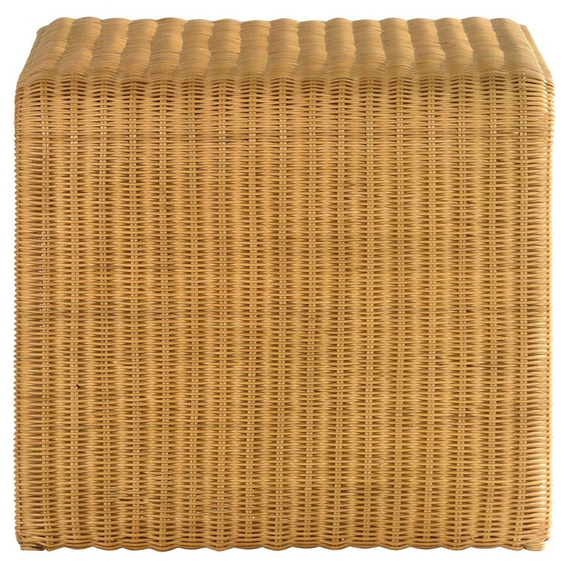 Cahya Square Woven Rattan End Table Natural-zoom-