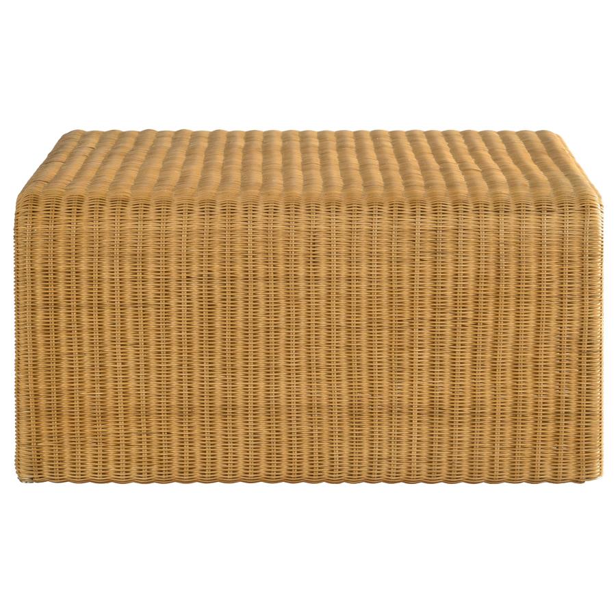 Cahya 2-piece Rattan Coffee and End Table Set Natural-zoom-8