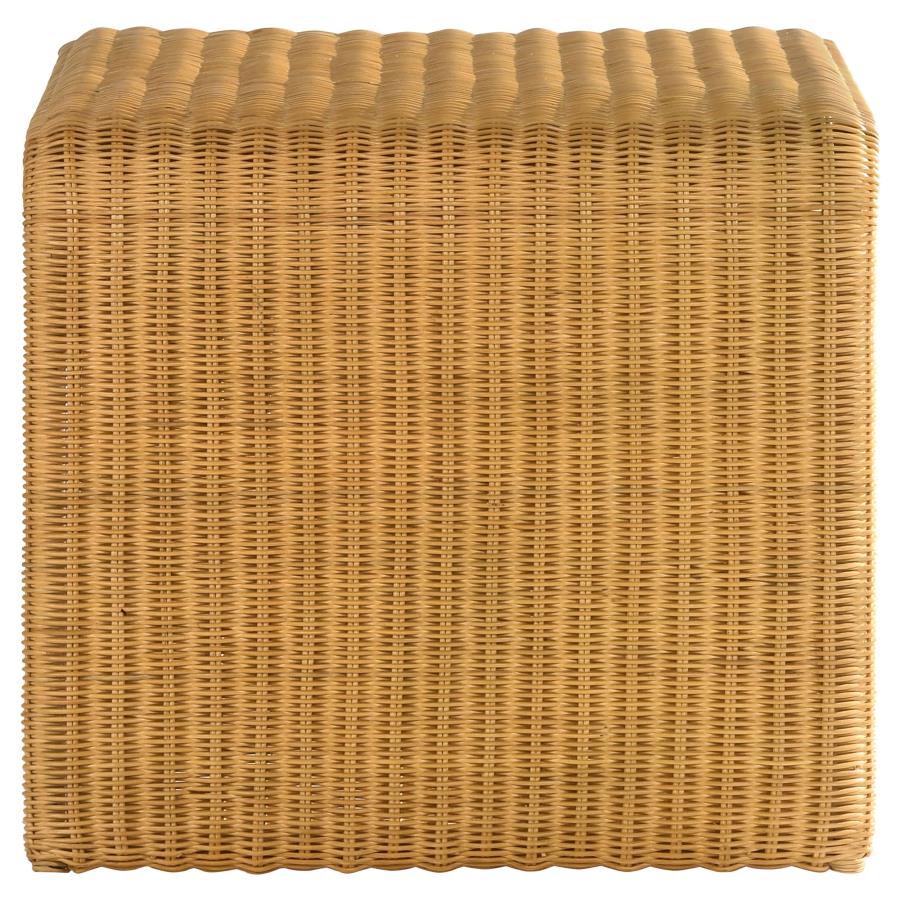 Cahya 3-piece Rattan Coffee and End Table Set Natural-5