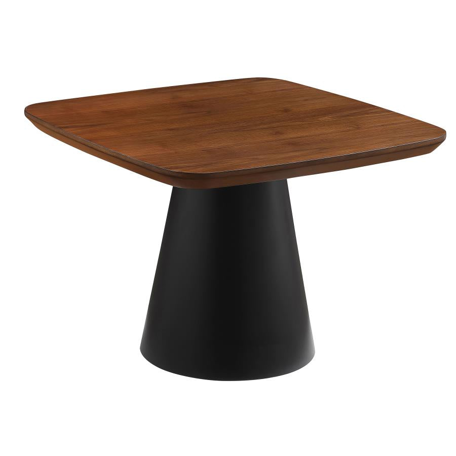 Eason 2-piece Coffee Table Set Walnut and Black-zoom-6