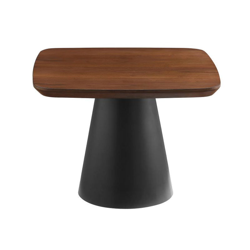Eason 2-piece Coffee Table Set Walnut and Black-zoom-