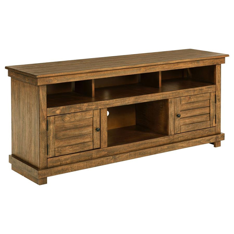 Payne 60-inch TV Stand Media Console Distressed Brown-zoom-
