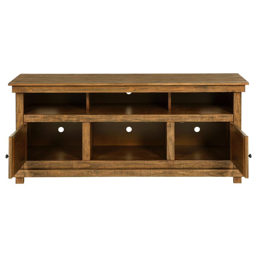 Payne 60-inch TV Stand Media Console Distressed Brown-zoom-4
