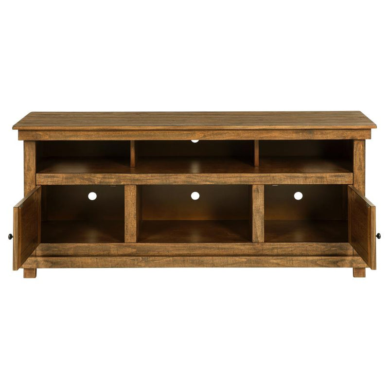 Payne 60-inch TV Stand Media Console Distressed Brown-zoom-