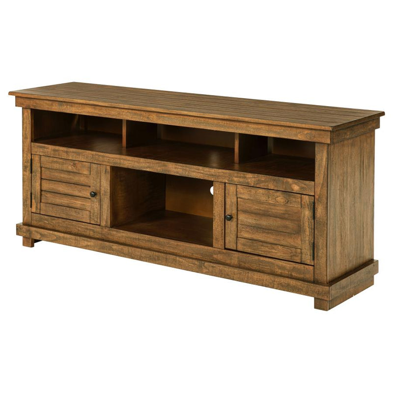 Payne 60-inch TV Stand Media Console Distressed Brown-zoom-