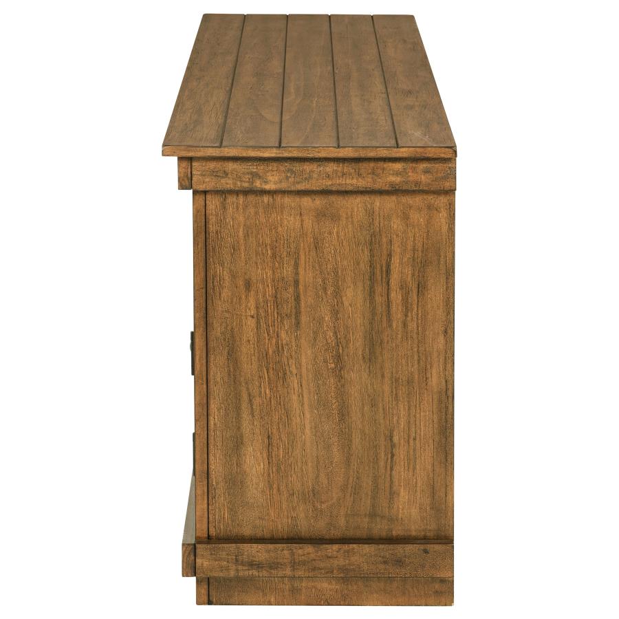 Payne 60-inch TV Stand Media Console Distressed Brown-zoom-6