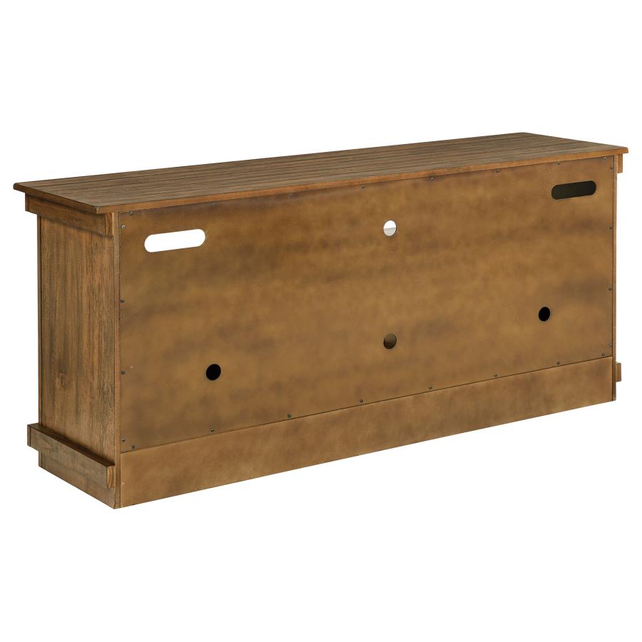 Payne 60-inch TV Stand Media Console Distressed Brown-7