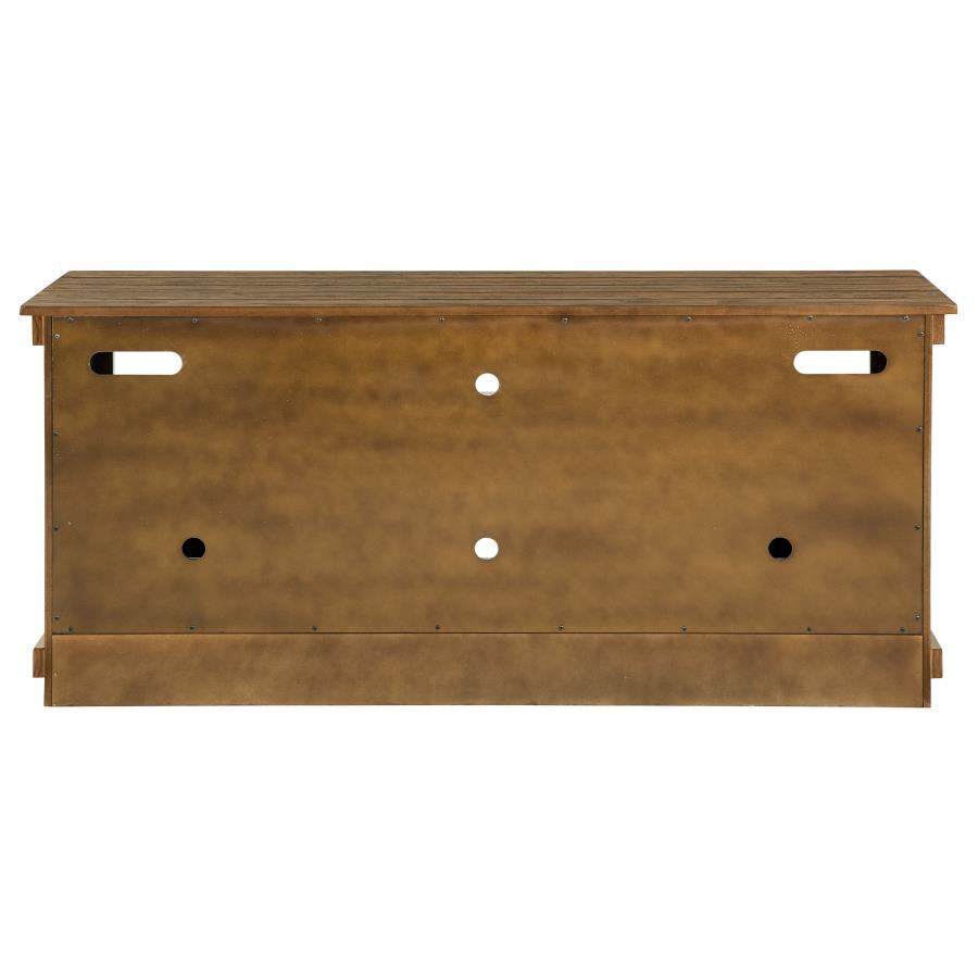 Payne 60-inch TV Stand Media Console Distressed Brown-8