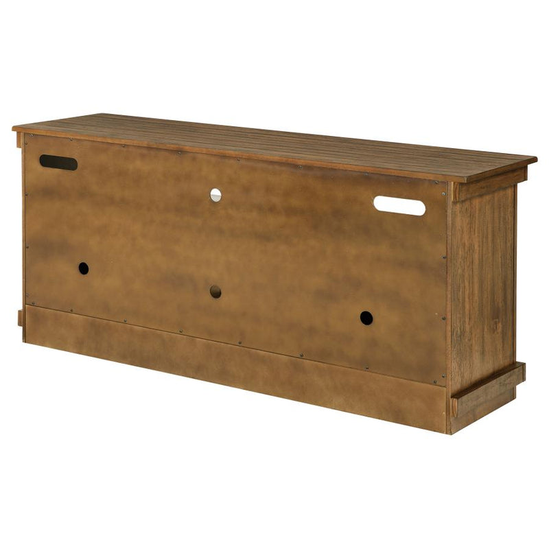 Payne 60-inch TV Stand Media Console Distressed Brown-zoom-