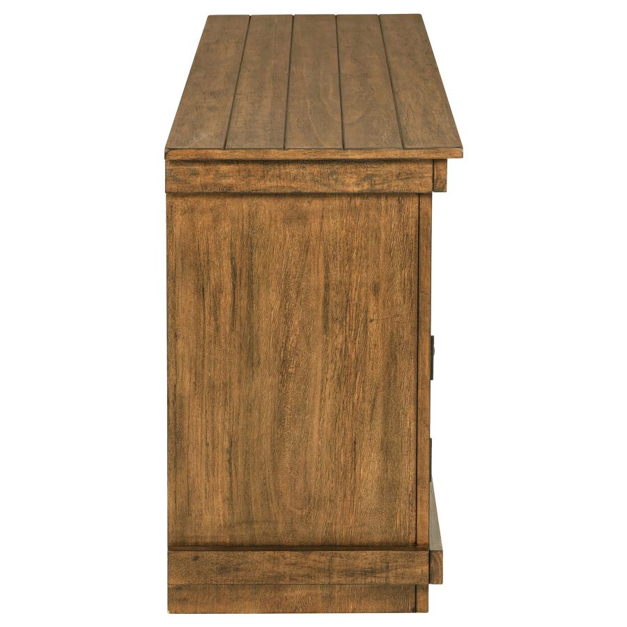 Payne 60-inch TV Stand Media Console Distressed Brown-zoom-10