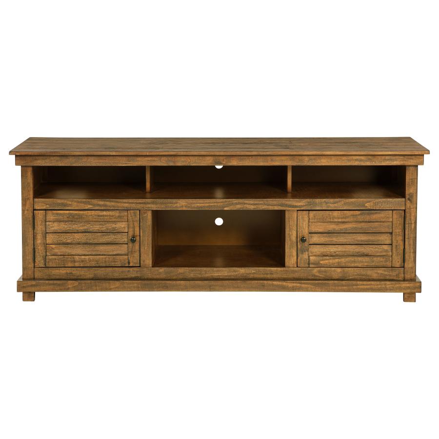 Payne 70-inch TV Stand Media Console Distressed Brown-zoom-3
