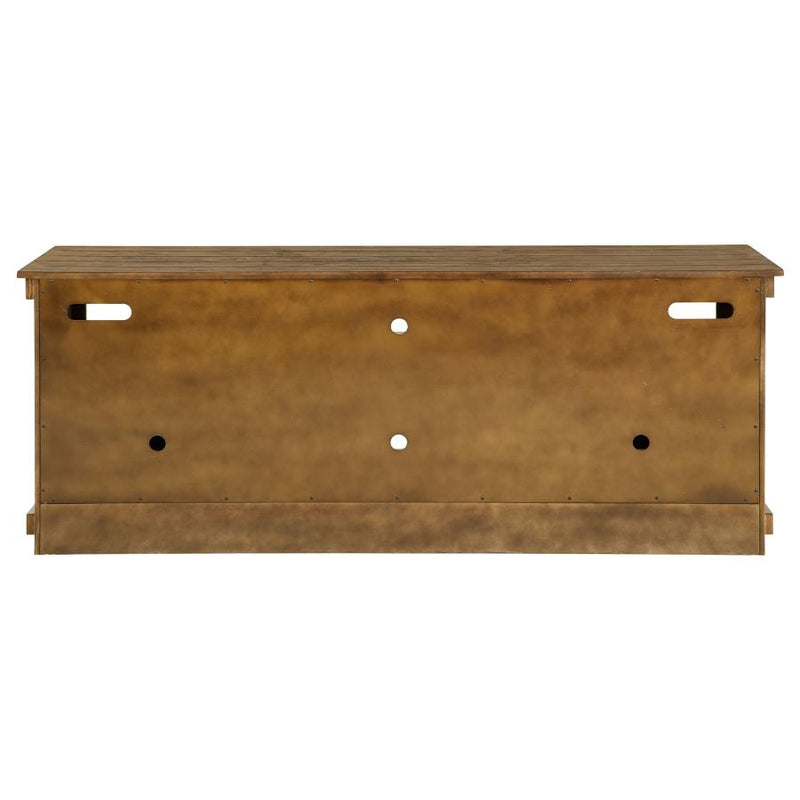 Payne 70-inch TV Stand Media Console Distressed Brown-zoom-