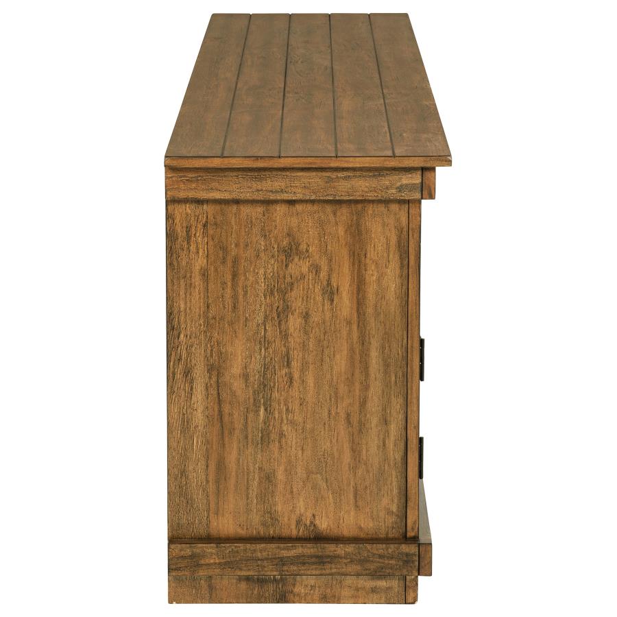 Payne 70-inch TV Stand Media Console Distressed Brown-zoom-10