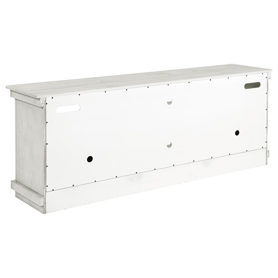 Payne 70-inch TV Stand Media Console Distressed White-zoom-7