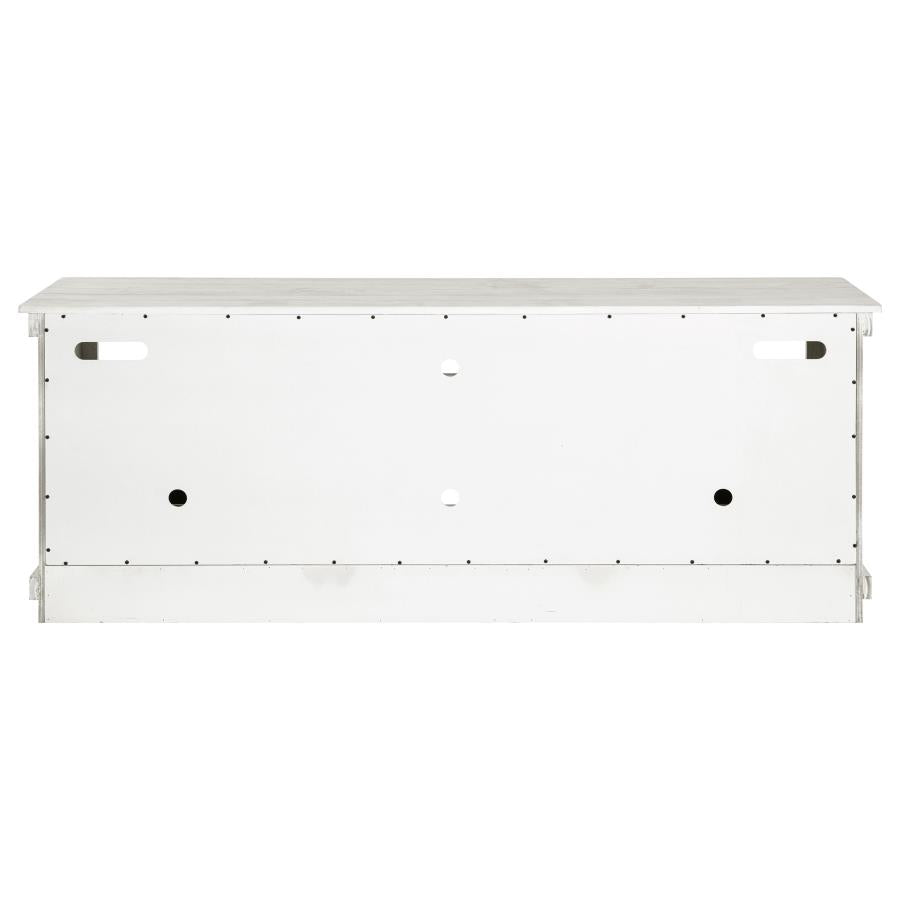 Payne 70-inch TV Stand Media Console Distressed White-zoom-8