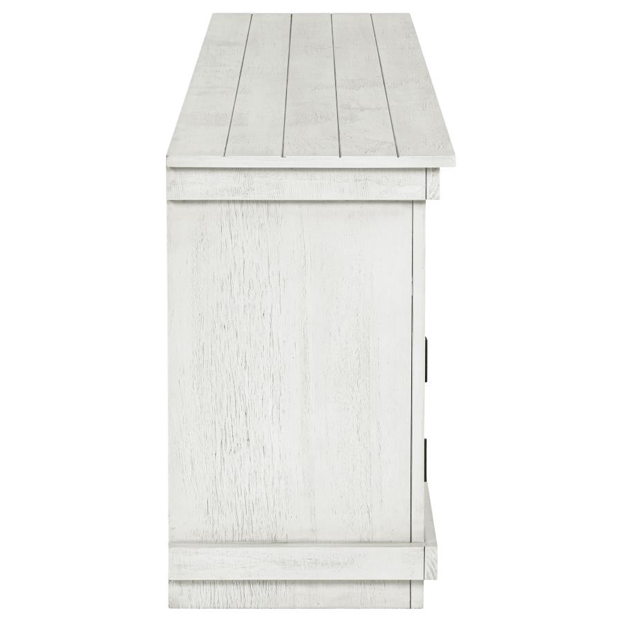 Payne 70-inch TV Stand Media Console Distressed White-zoom-10