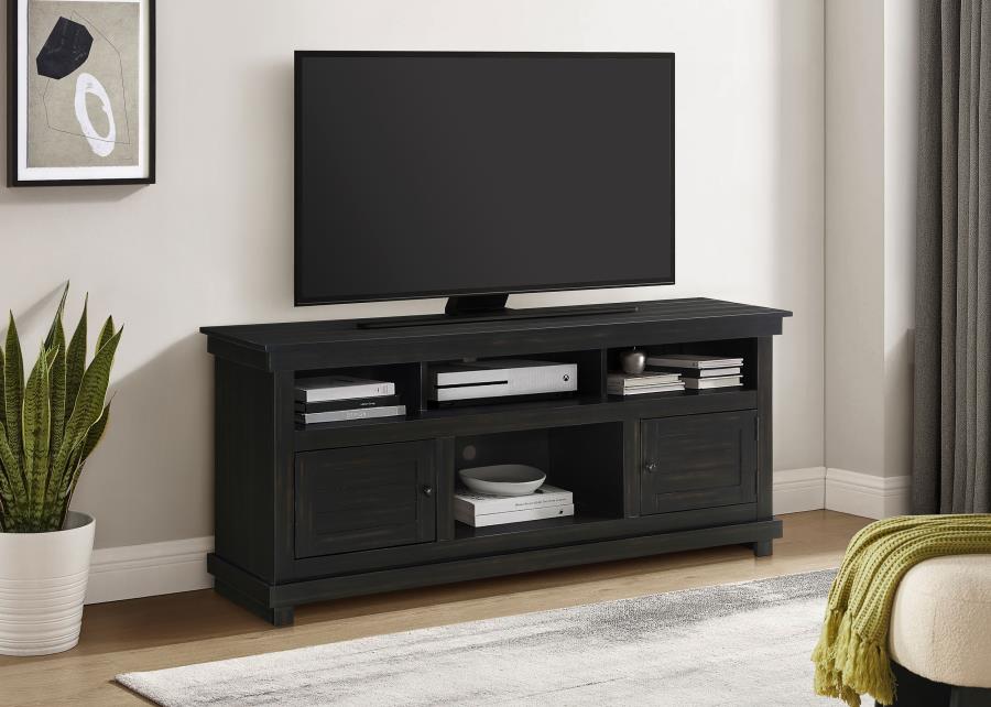 Payne 60-inch TV Stand Media Console Distressed Java-2