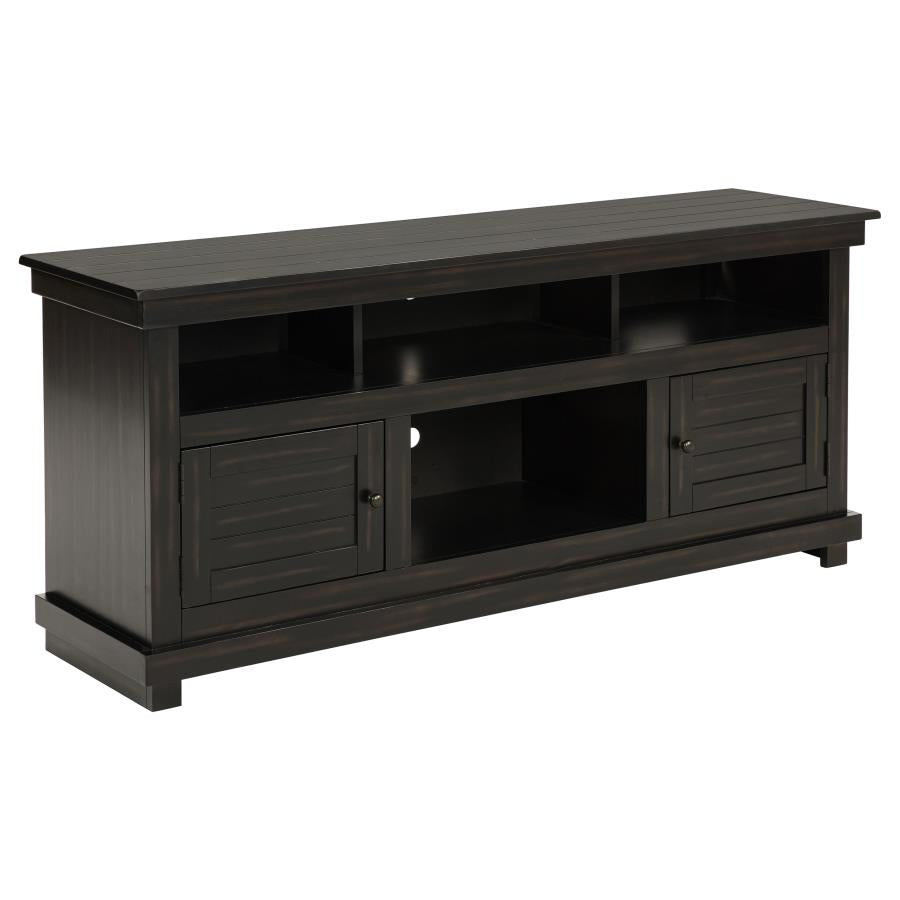 Payne 60-inch TV Stand Media Console Distressed Java-zoom-1