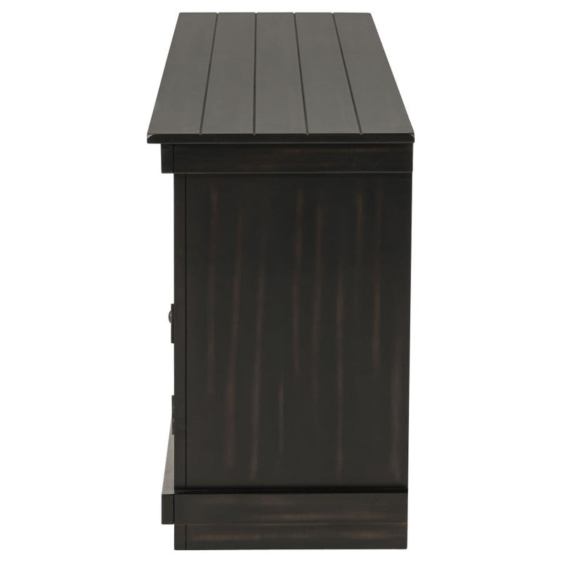 Payne 60-inch TV Stand Media Console Distressed Java-zoom-