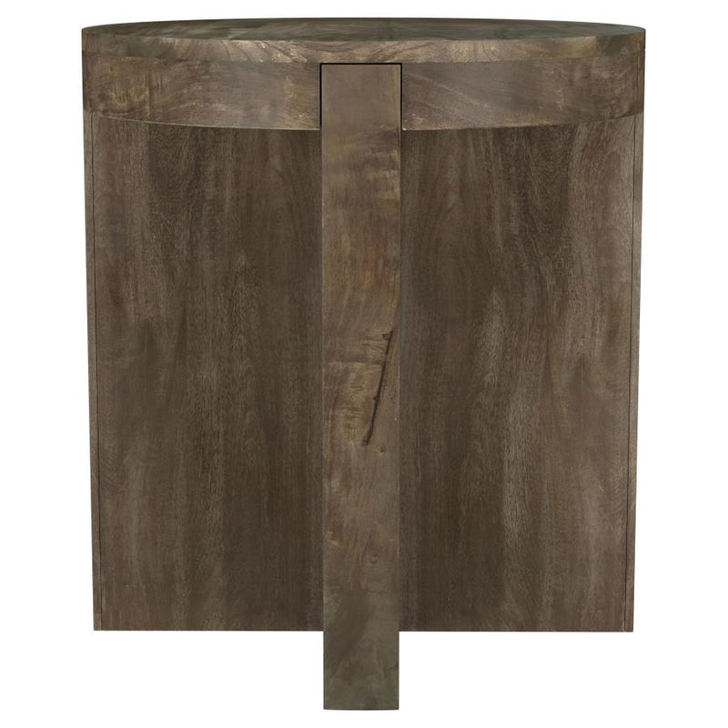 Kinkaid 2-piece Solid Wood Coffee and End Table Set Brown-zoom-