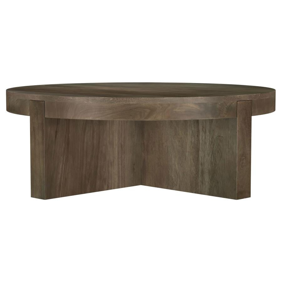 Kinkaid 2-piece Solid Wood Coffee and End Table Set Brown-zoom-9