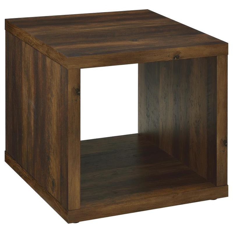 Frisco 2-piece Coffee and End Table Set Dark Pine-zoom-