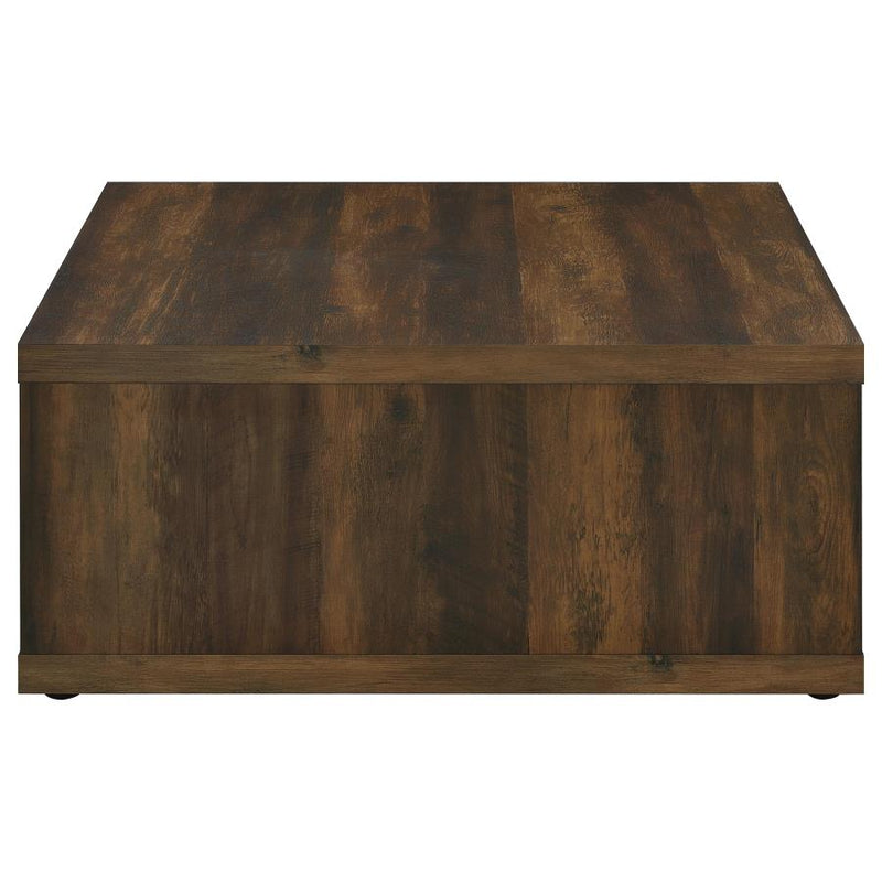 Frisco 2-piece Coffee and End Table Set Dark Pine-zoom-