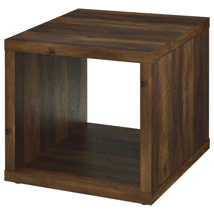 Frisco 3-piece Coffee and End Table Set Dark Pine-5