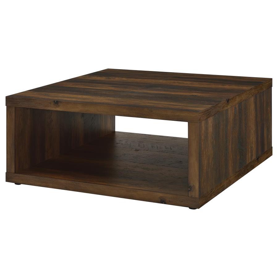 Frisco 3-piece Coffee and End Table Set Dark Pine-10