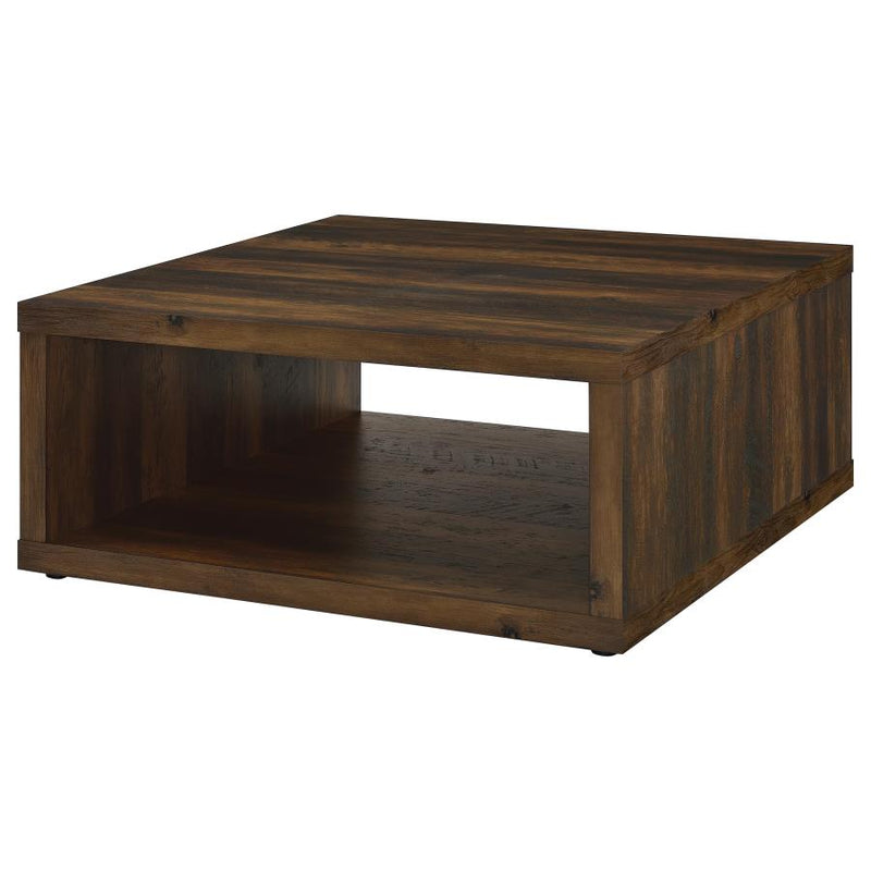 Frisco 3-piece Coffee and End Table Set Dark Pine-zoom-