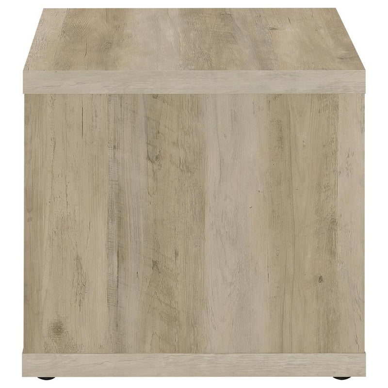 Frisco 2-piece Coffee and End Table Set Distressed Pine-zoom-