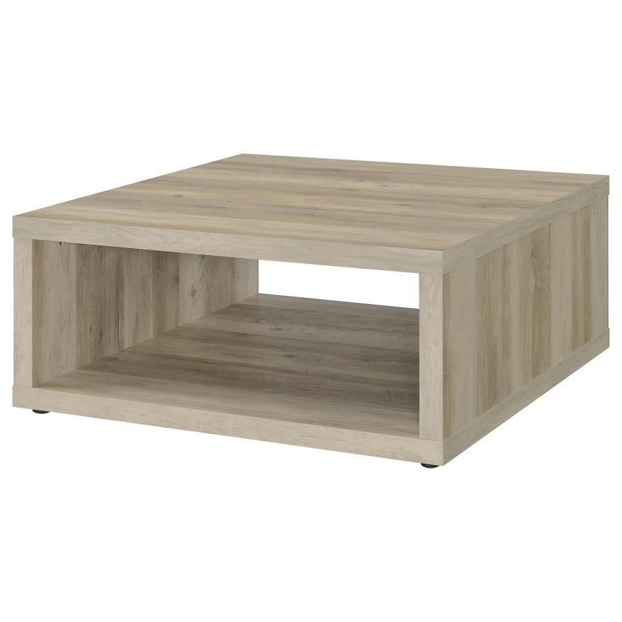 Frisco 2-piece Coffee and End Table Set Distressed Pine-zoom-10