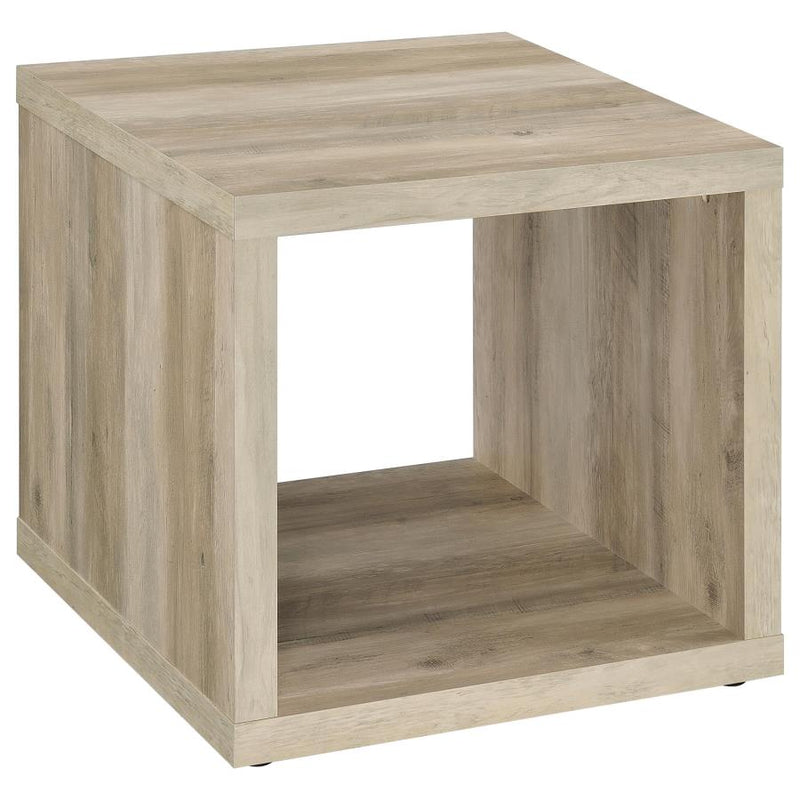 Frisco 3-piece Coffee and End Table Set Distressed Pine-zoom-