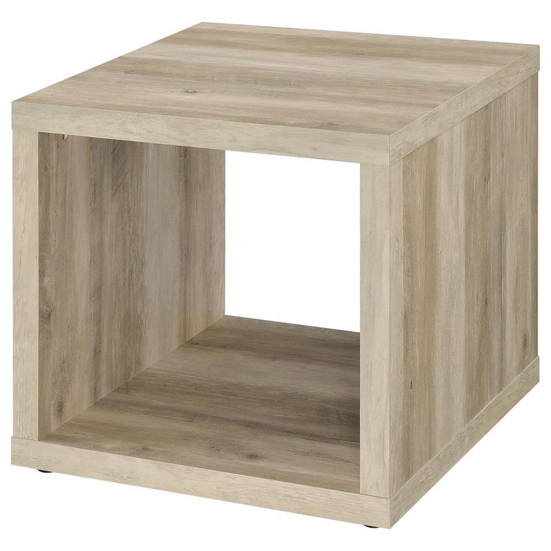 Frisco 3-piece Coffee and End Table Set Distressed Pine-zoom-