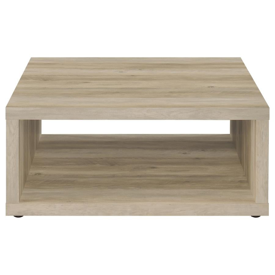 Frisco 3-piece Coffee and End Table Set Distressed Pine-9