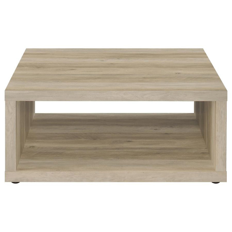 Frisco 3-piece Coffee and End Table Set Distressed Pine-zoom-