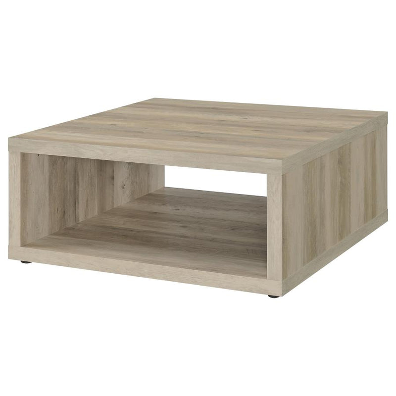 Frisco 3-piece Coffee and End Table Set Distressed Pine-zoom-