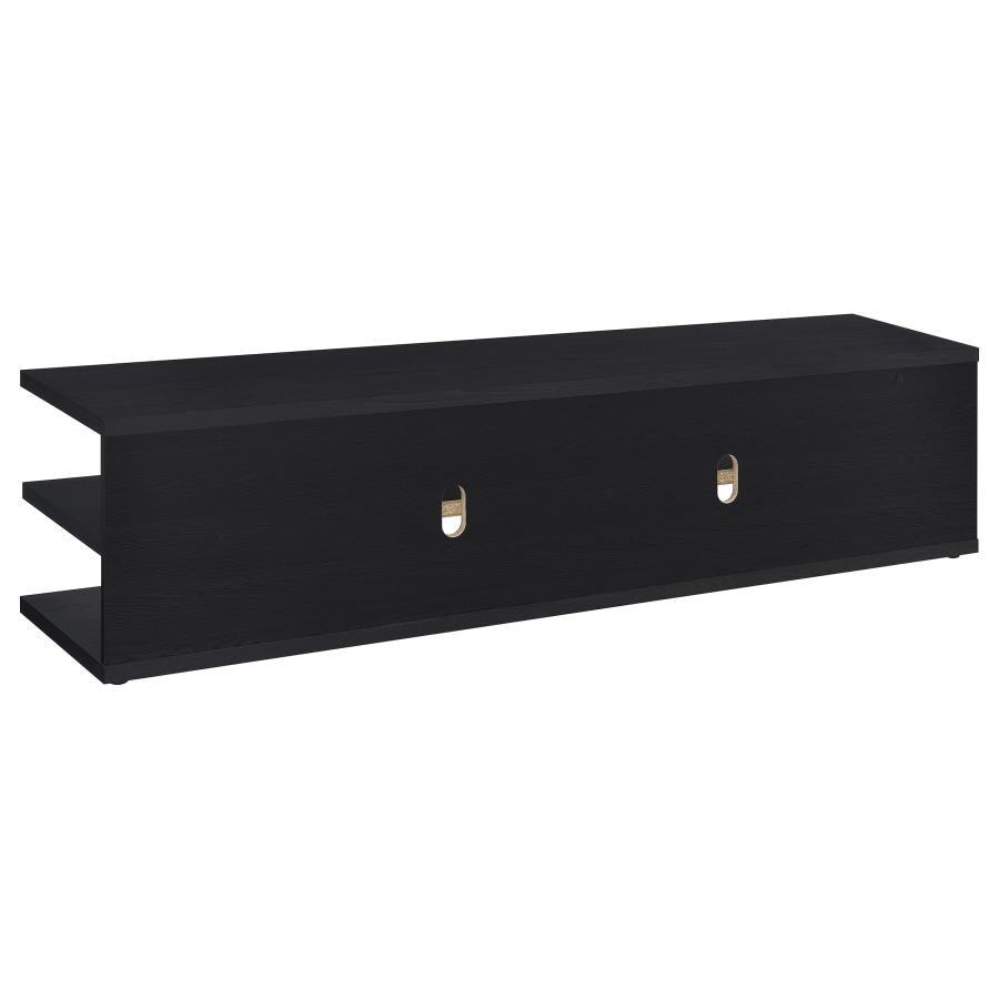 Cartmill 78-inch 2-tier TV Stand Media Console Black-6