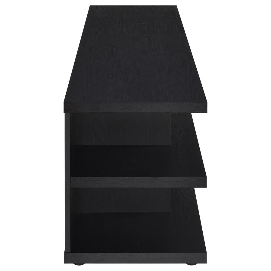 Cartmill 78-inch 2-tier TV Stand Media Console Black-8
