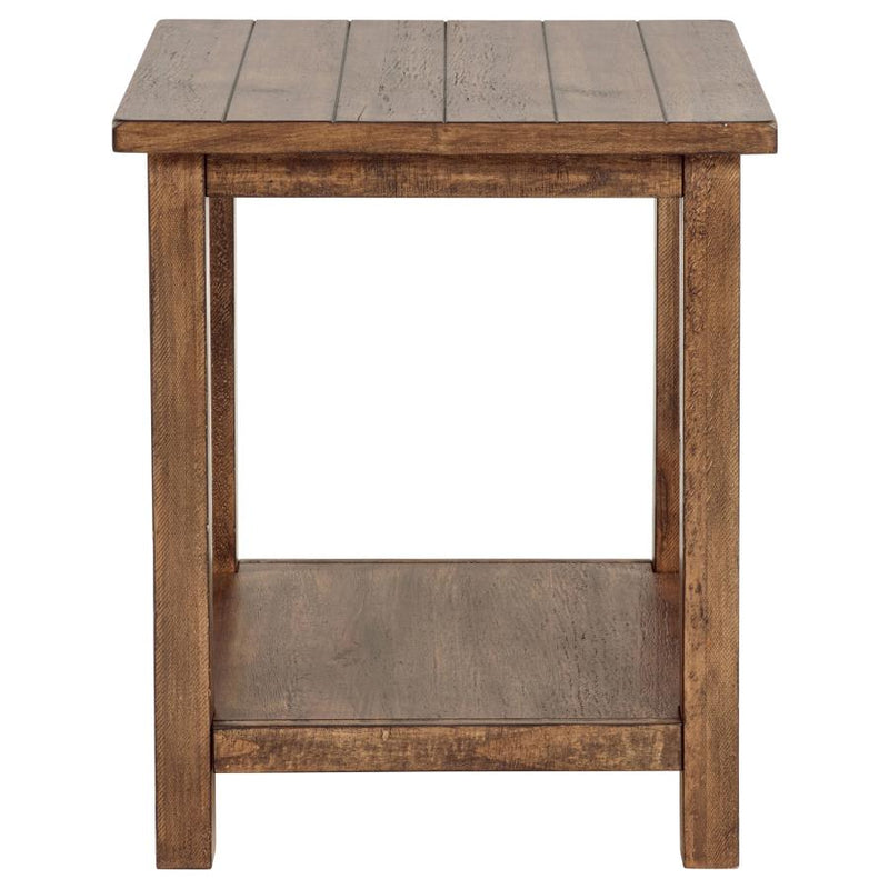 Payne 3-piece Coffee and End Table Set Distressed Brown-zoom-