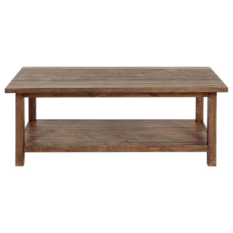 Payne 3-piece Coffee and End Table Set Distressed Brown-zoom-