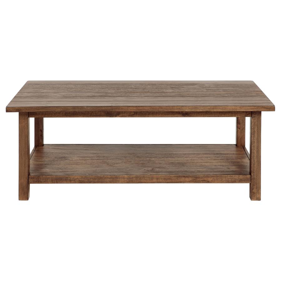 Payne 3-piece Coffee and 1-drawer End Table Set Brown-zoom-8
