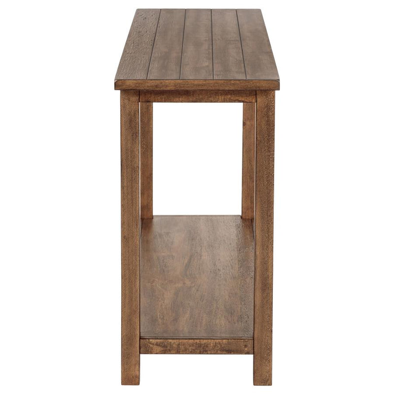 Payne Wood Entryway Sofa Console Table Distressed Brown-zoom-