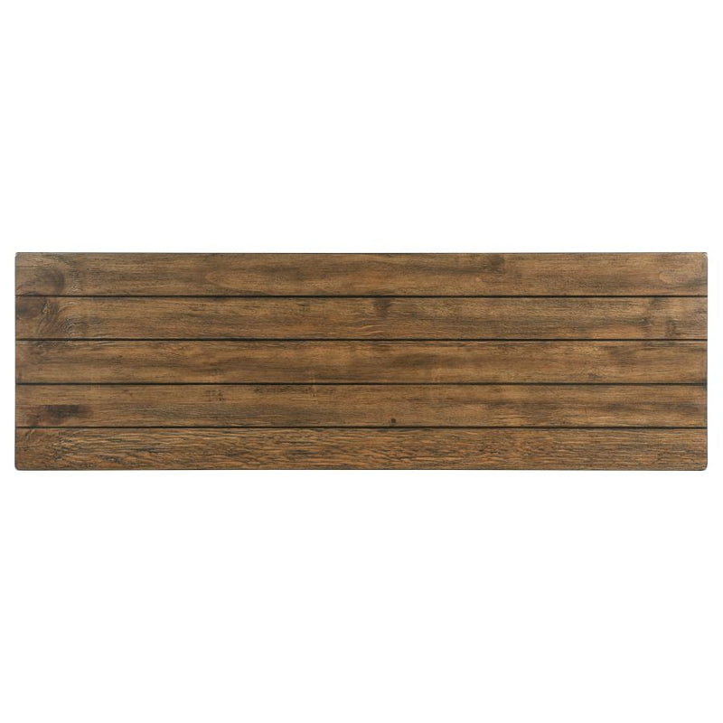 Payne Wood Entryway Sofa Console Table Distressed Brown-zoom-