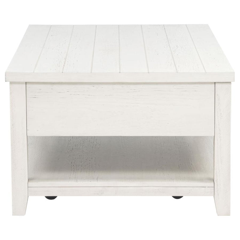 Payne 48-inch Mobile Lift Top Coffee Table Distressed White-zoom-