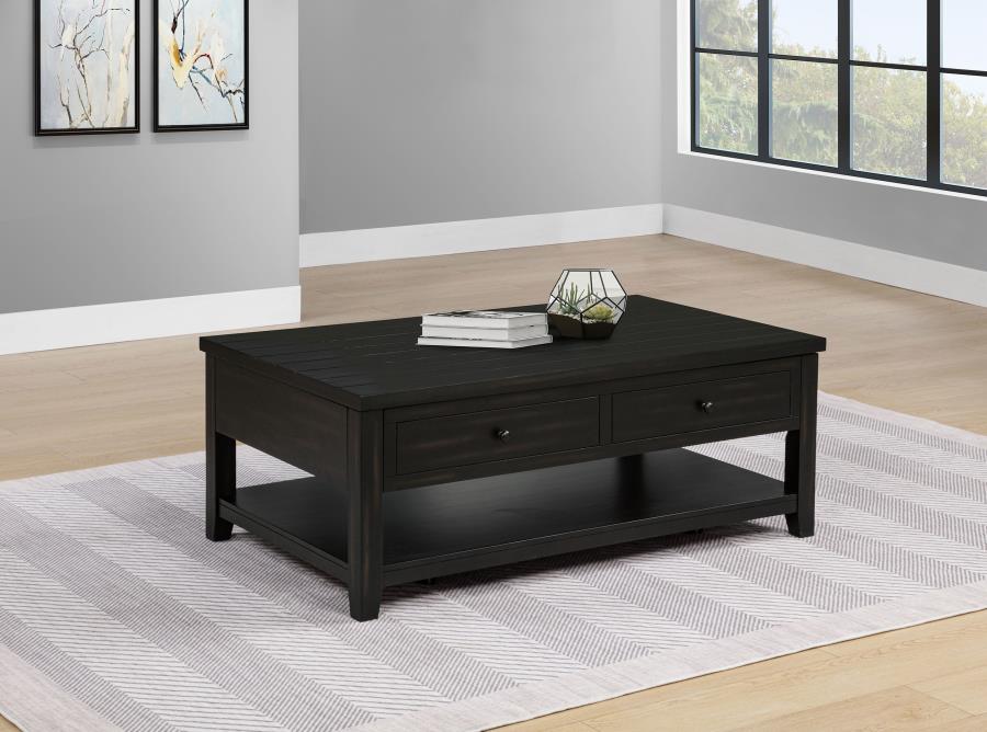 Payne 48-inch Mobile Lift Top Coffee Table Distressed Java-zoom-2