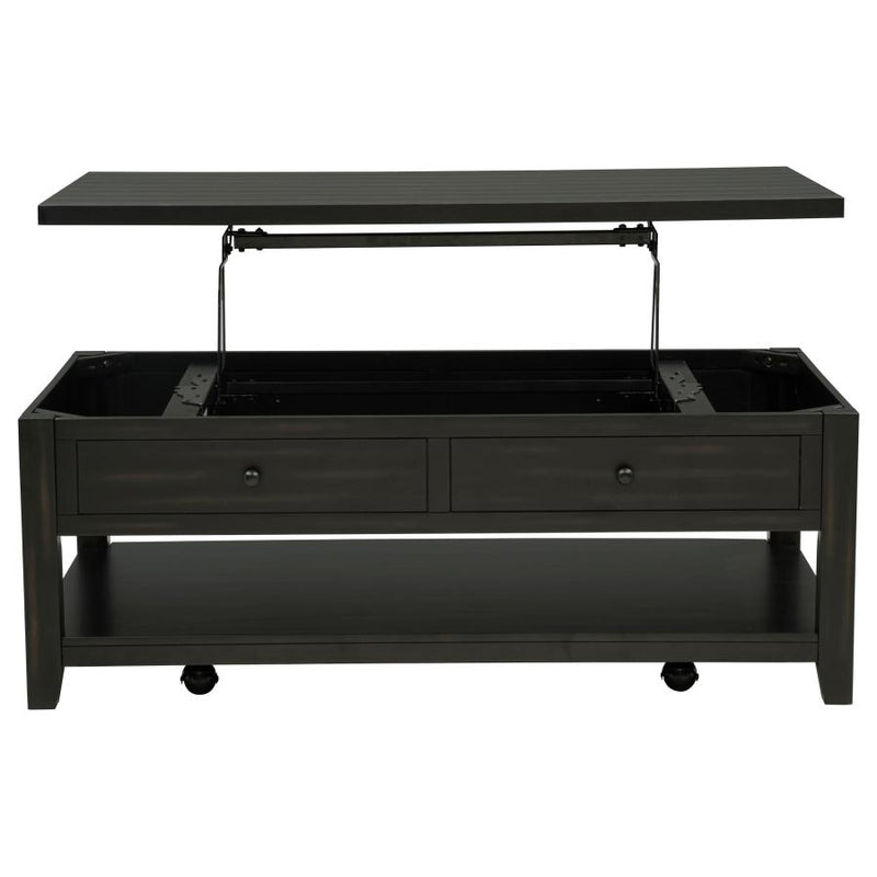 Payne 48-inch Mobile Lift Top Coffee Table Distressed Java-zoom-