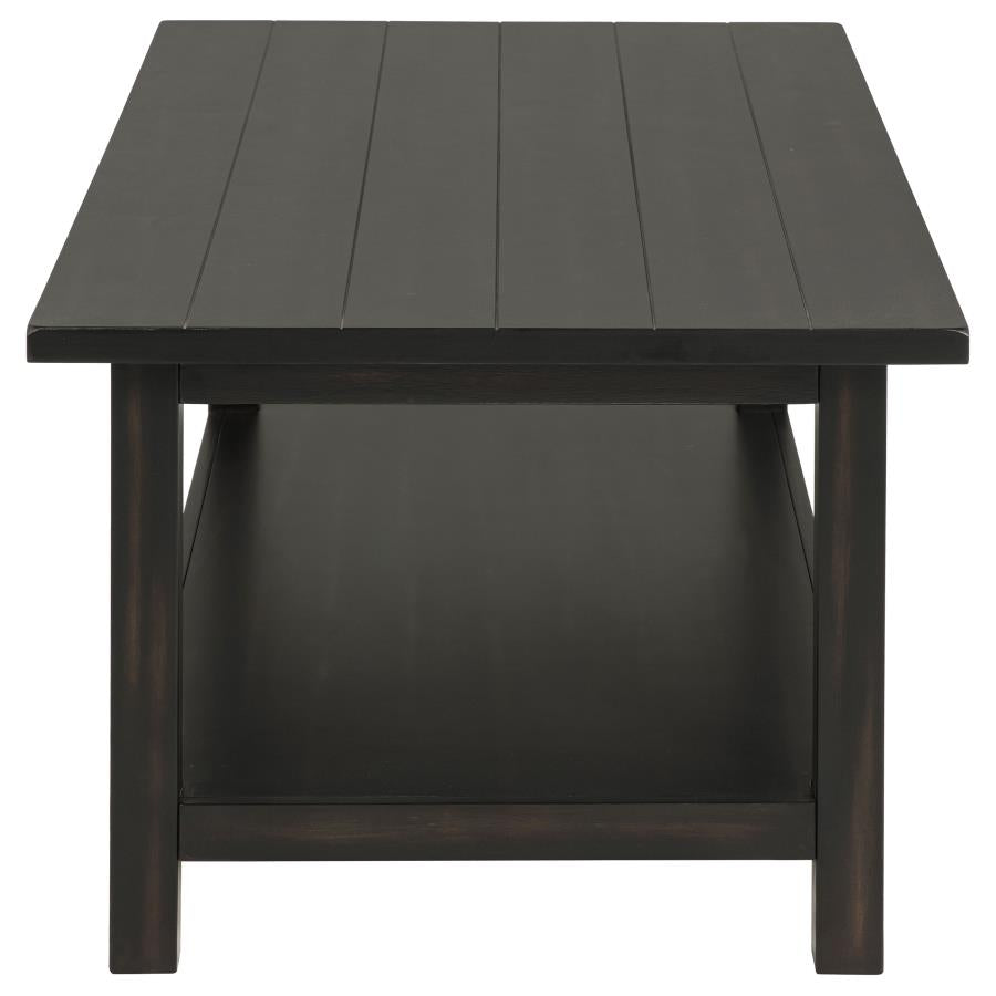 Payne 2-piece Coffee and 1-drawer End Table Set Java-zoom-9