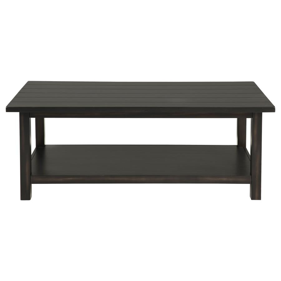 Payne 3-piece Coffee and 1-drawer End Table Set Java-8